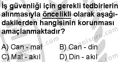 Din Kültürü ve Ahlak Bilgisi 8 Dersi 2024-2025 yılı 3. Dönem sınavı 2. Soru