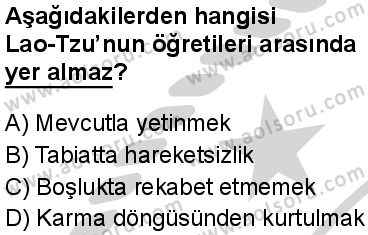 Din Kültürü ve Ahlak Bilgisi 8 Dersi 2024-2025 yılı 3. Dönem sınavı 6. Soru