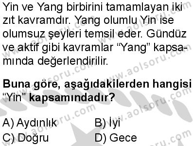 Din Kültürü ve Ahlak Bilgisi 8 Dersi 2024-2025 yılı 3. Dönem sınavı 10. Soru