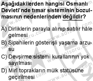 Tarih 5 Dersi 2024-2025 yılı 3. Dönem sınavı 6. Soru