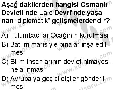 Tarih 5 Dersi 2024-2025 yılı 3. Dönem sınavı 7. Soru