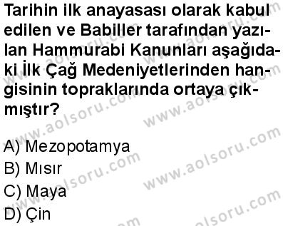 Seçmeli Coğrafya 2 Dersi 2024-2025 yılı 3. Dönem sınavı 1. Soru