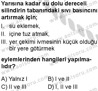 Fizik 2 Dersi 2024-2025 yılı 3. Dönem sınavı 2. Soru