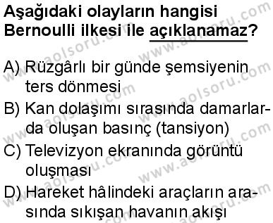 Fizik 2 Dersi 2024-2025 yılı 3. Dönem sınavı 6. Soru