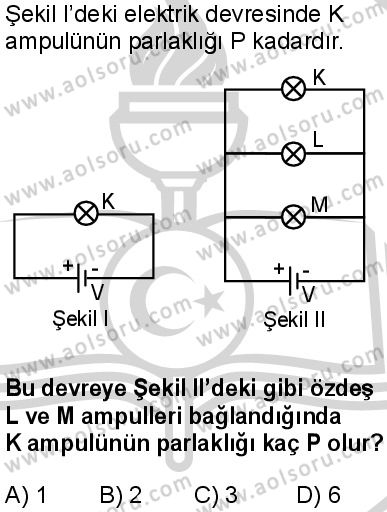 Fizik 3 Dersi 2024-2025 yılı 3. Dönem sınavı 5. Soru
