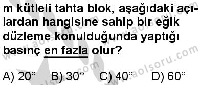 Fizik 3 Dersi 2024-2025 yılı 3. Dönem sınavı 8. Soru