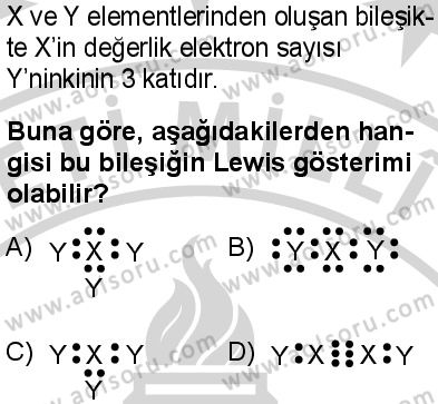 Seçmeli Kimya 3 Dersi 2024-2025 yılı 3. Dönem sınavı 9. Soru