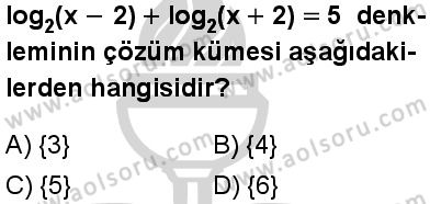 Seçmeli Matematik 3 Dersi 2024-2025 yılı 3. Dönem sınavı 3. Soru