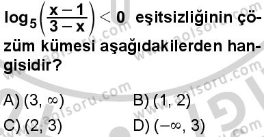 Seçmeli Matematik 3 Dersi 2024-2025 yılı 3. Dönem sınavı 4. Soru