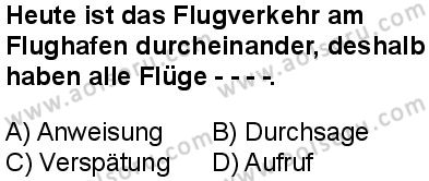 Almanca 7 Dersi 2024-2025 yılı 3. Dönem sınavı 6. Soru