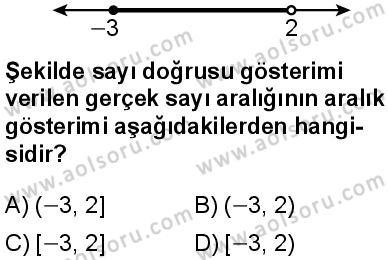 Matematik 1 Dersi 2024-2025 yılı 3. Dönem sınavı 3. Soru