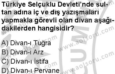 Tarih 3 Dersi 2024-2025 yılı 3. Dönem sınavı 1. Soru
