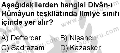 Tarih 3 Dersi 2024-2025 yılı 3. Dönem sınavı 10. Soru