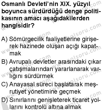 Tarih 6 Dersi 2024-2025 yılı 3. Dönem sınavı 1. Soru