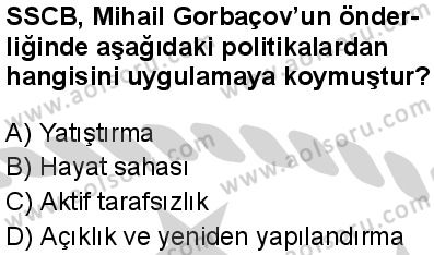 T.C. İnklap Tarihi ve Atatürkçülük 2 Dersi 2024-2025 yılı 3. Dönem sınavı 9. Soru
