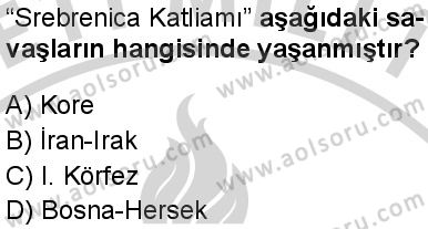 T.C. İnklap Tarihi ve Atatürkçülük 2 Dersi 2024-2025 yılı 3. Dönem sınavı 10. Soru