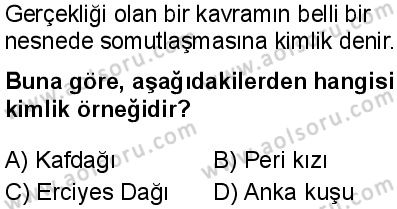 Seçmeli Mantık 1 Dersi 2024-2025 yılı 3. Dönem sınavı 7. Soru