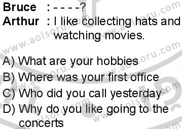 İngilizce 6 Dersi 2024-2025 yılı 3. Dönem sınavı 7. Soru