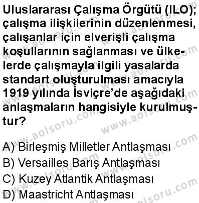 Seçmeli Demokrasi ve İnsan Hakları 2 Dersi 2024-2025 yılı 3. Dönem sınavı 3. Soru
