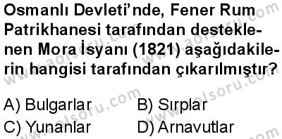 Seçmeli Tarih 2 Dersi 2025-2026 yılı 1. Dönem sınavı 2. Soru