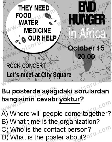 İngilizce 8 Dersi 2025-2026 yılı 1. Dönem sınavı 9. Soru