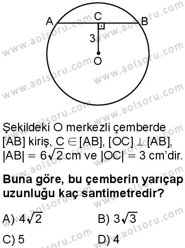 Seçmeli Matematik 2 Dersi 2025-2026 yılı 1. Dönem sınavı 1. Soru