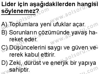 Seçmeli Girişimcilik 1 Dersi 2025-2026 yılı 1. Dönem sınavı 4. Soru