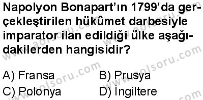 Tarih 5 Dersi 2025-2026 yılı 1. Dönem sınavı 9. Soru