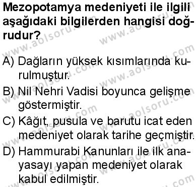 Seçmeli Coğrafya 2 Dersi 2025-2026 yılı 1. Dönem sınavı 1. Soru