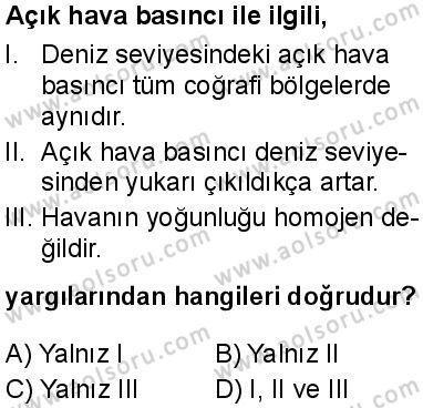 Fizik 2 Dersi 2025-2026 yılı 1. Dönem sınavı 3. Soru