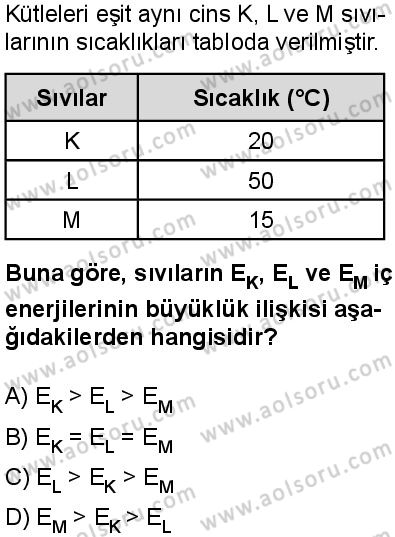 Fizik 2 Dersi 2025-2026 yılı 1. Dönem sınavı 7. Soru