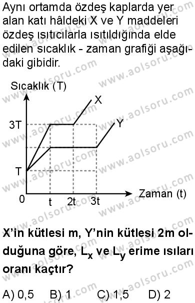 Fizik 2 Dersi 2025-2026 yılı 1. Dönem sınavı 9. Soru