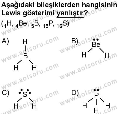 Seçmeli Kimya 3 Dersi 2025-2026 yılı 1. Dönem sınavı 7. Soru