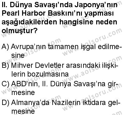 Seçmeli Çağdaş Türk ve Dünyası Tarihi 1 Dersi 2025-2026 yılı 1. Dönem sınavı 5. Soru