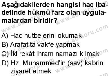 Fıkıh 2 Dersi 2025-2026 yılı 1. Dönem sınavı 5. Soru
