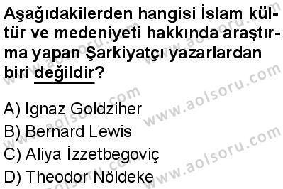 İslam Kültür ve Medeniyeti 2 Dersi 2025-2026 yılı 1. Dönem sınavı 8. Soru