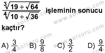 Matematik 1 Dersi 2025-2026 yılı 1. Dönem sınavı 2. Soru