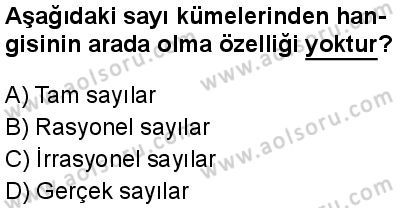 Matematik 1 Dersi 2025-2026 yılı 1. Dönem sınavı 4. Soru