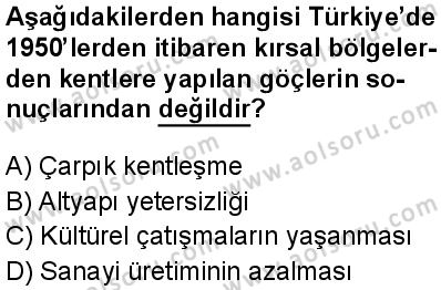 T.C. İnklap Tarihi ve Atatürkçülük 2 Dersi 2025-2026 yılı 1. Dönem sınavı 6. Soru