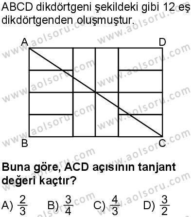Matematik 3 Dersi 2025-2026 yılı 1. Dönem sınavı 1. Soru
