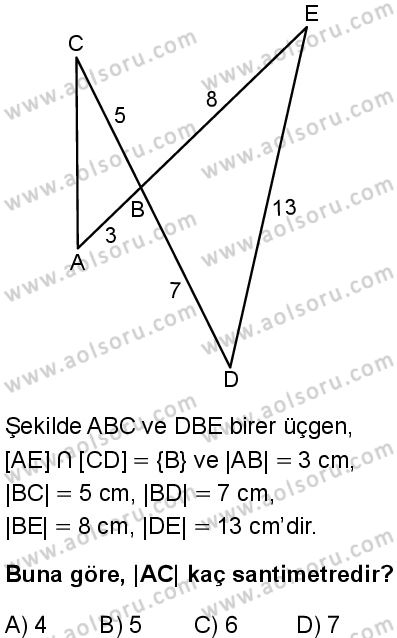 Seçmeli Matematik 1 Dersi 2025-2026 yılı 1. Dönem sınavı 3. Soru