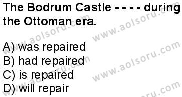 İngilizce 6 Dersi 2025-2026 yılı 1. Dönem sınavı 2. Soru