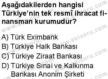 Seçmeli Girişimcilik 2 Dersi 2025-2026 yılı 1. Dönem sınavı 10. Soru