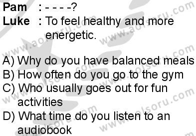 İngilizce 1 Dersi 2025-2026 yılı 2. Dönem sınavı 5. Soru