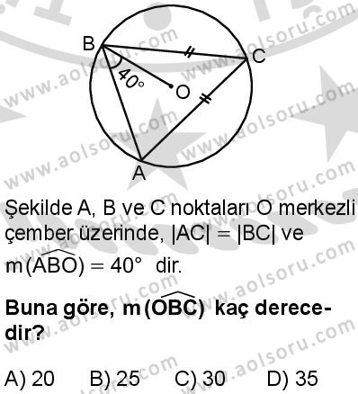 Seçmeli Matematik 2 Dersi 2025-2026 yılı 2. Dönem sınavı 2. Soru