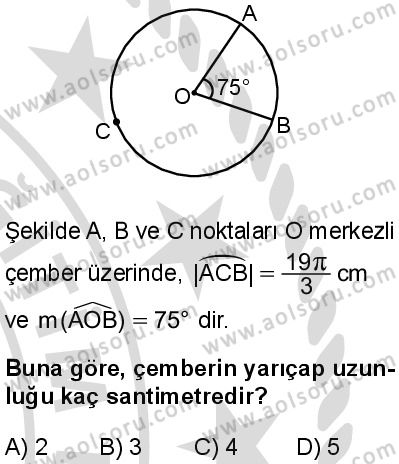 Seçmeli Matematik 2 Dersi 2025-2026 yılı 2. Dönem sınavı 4. Soru