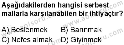 Seçmeli Girişimcilik 1 Dersi 2025-2026 yılı 2. Dönem sınavı 1. Soru