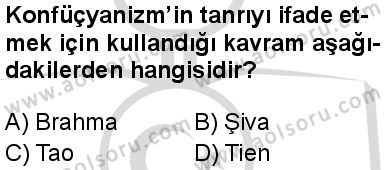 Din Kültürü ve Ahlak Bilgisi 8 Dersi 2025-2026 yılı 2. Dönem sınavı 8. Soru
