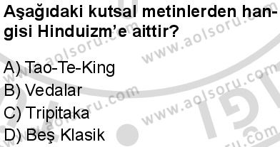 Din Kültürü ve Ahlak Bilgisi 8 Dersi 2025-2026 yılı 2. Dönem sınavı 9. Soru