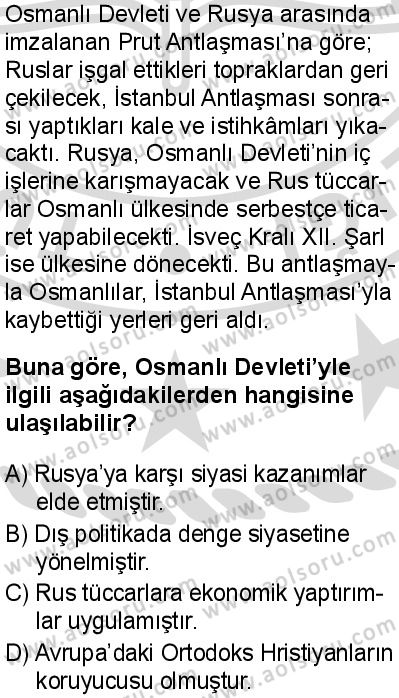 Tarih 5 Dersi 2025-2026 yılı 2. Dönem sınavı 3. Soru